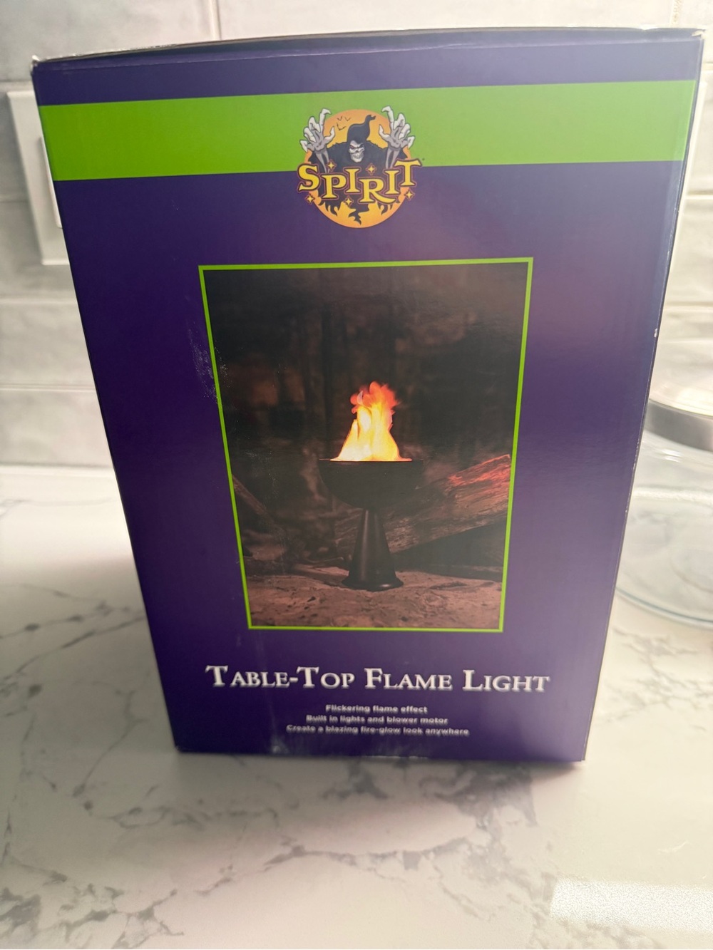 Spirit Halloween Table-Top Flame Light